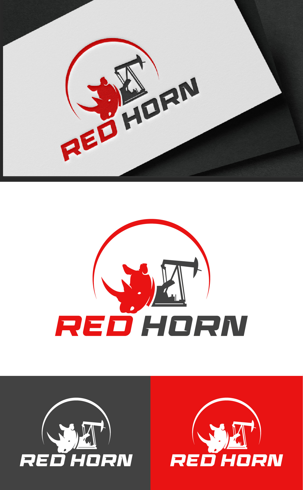 Design de Logo par Loknath pour Red Horn Industries, LLC | Design #33219144