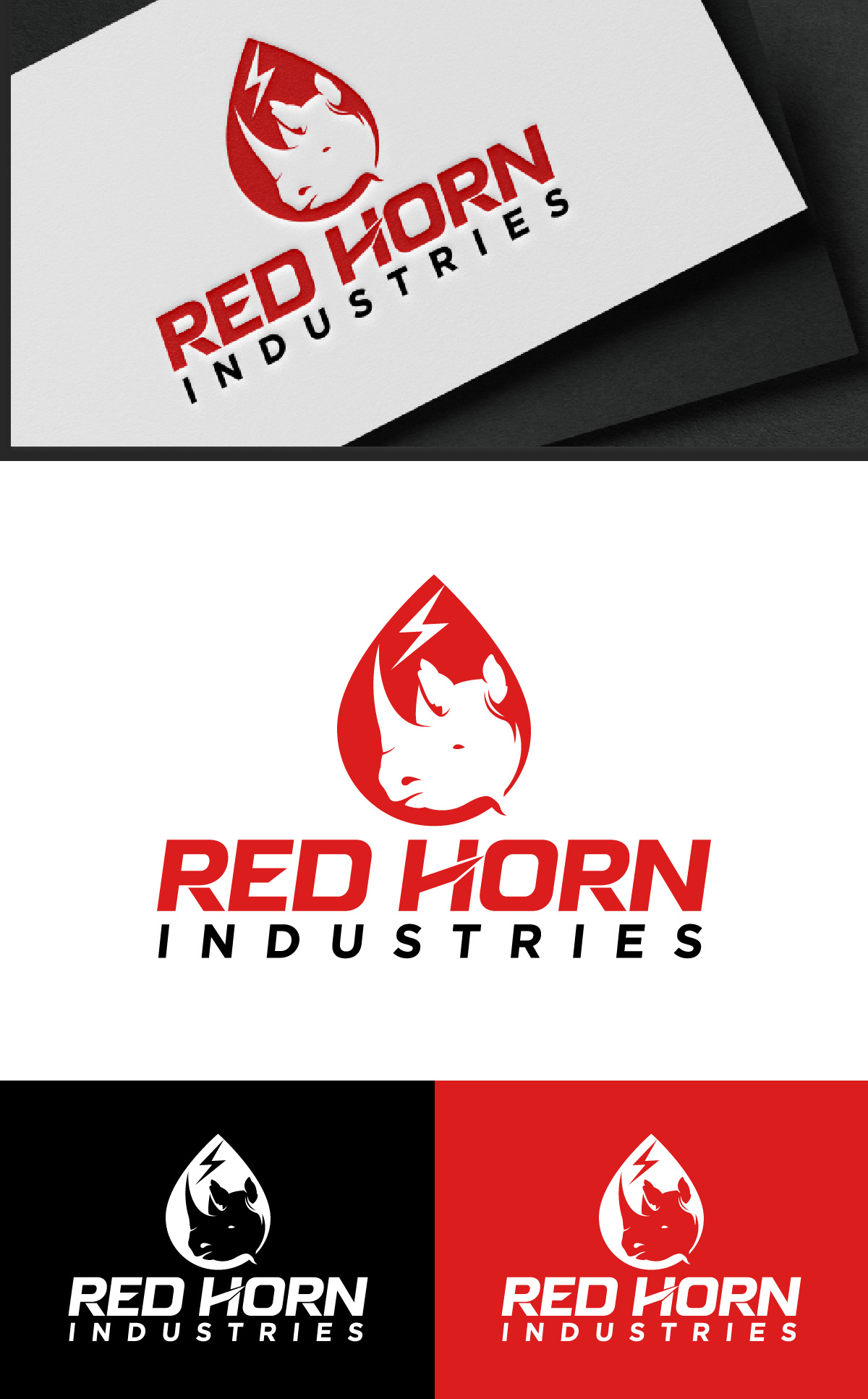 Design de Logo par Loknath pour Red Horn Industries, LLC | Design #33219145