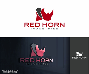 Logo Design by alkaline for Red Horn Industries, LLC | Design: #33218686