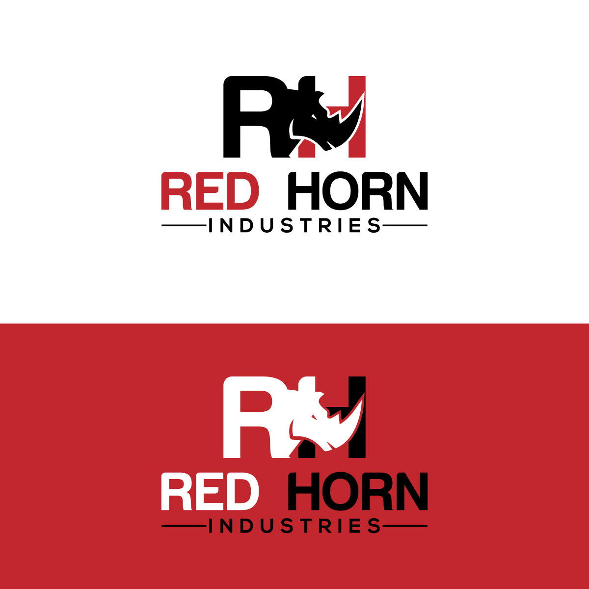 Logo Design by Rasu raj for Red Horn Industries, LLC | Design #33217149