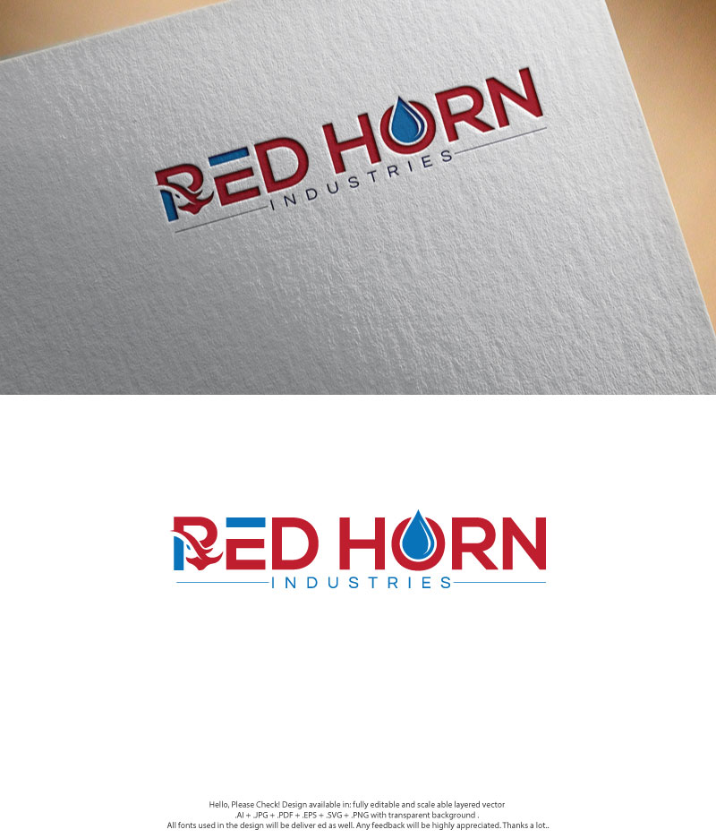 Logo Design by skart for Red Horn Industries, LLC | Design #33223495