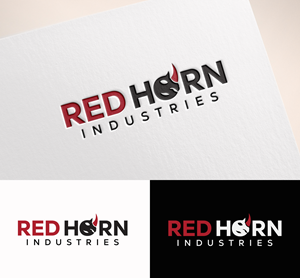 Logo Design by M Art & Design for Red Horn Industries, LLC | Design: #33216125