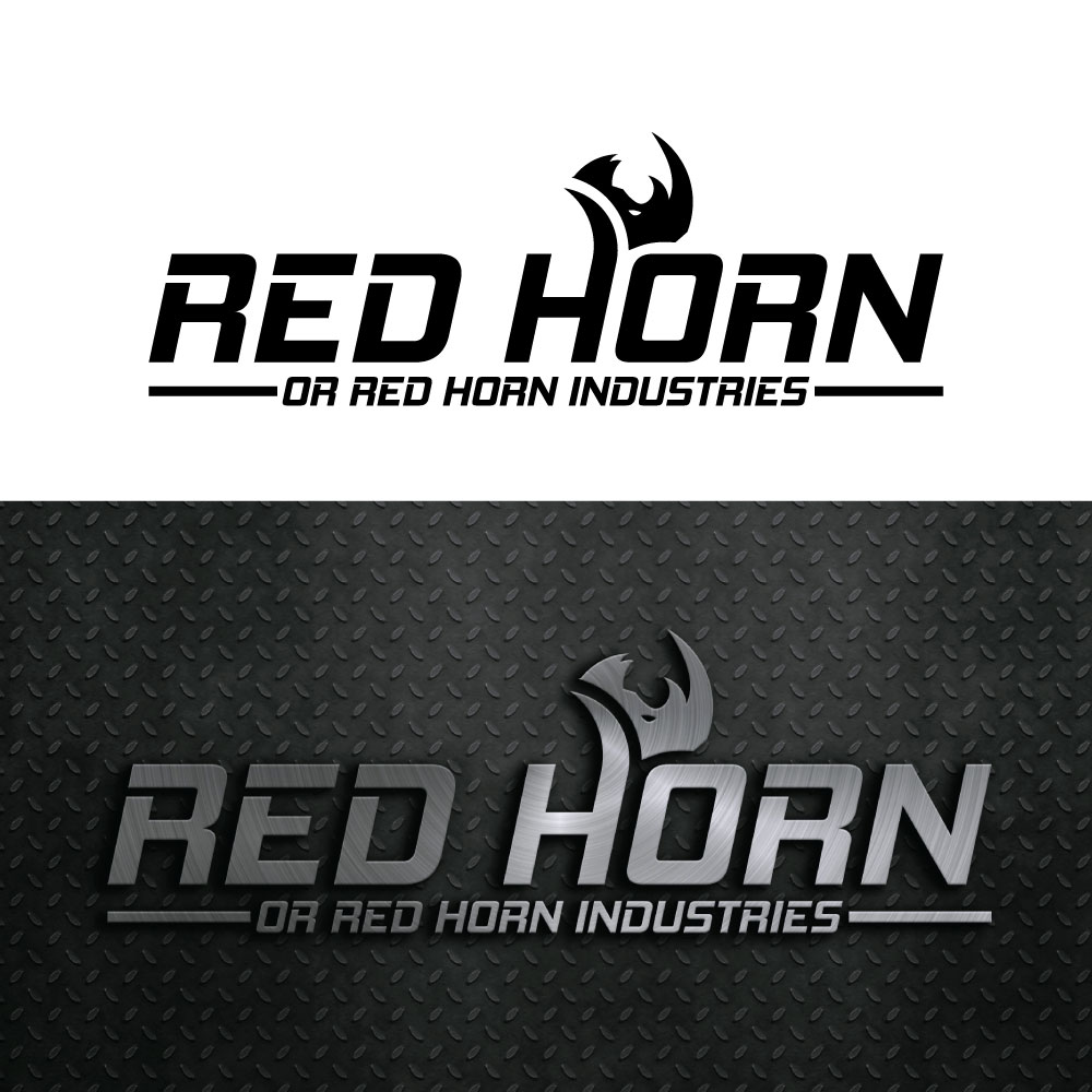 Logo Design by Ahmed Sami 1 for Red Horn Industries, LLC | Design #33219064