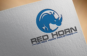 Logo Design by Ahmed Sami 1 for Red Horn Industries, LLC | Design: #33219066