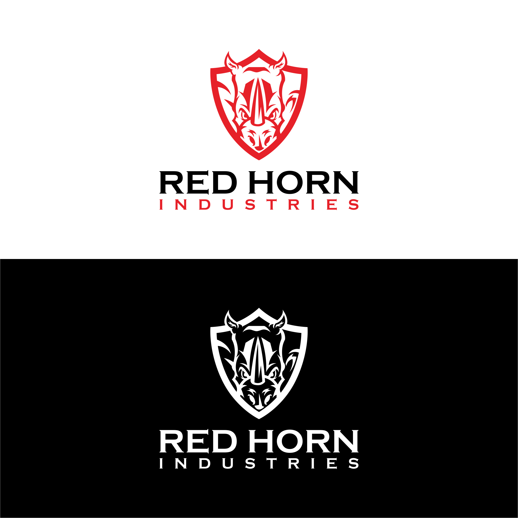 Logo Design by healer1617 for Red Horn Industries, LLC | Design #33221413