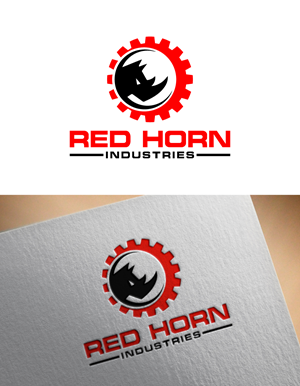 Logo Design by Ahnaf Labib for Red Horn Industries, LLC | Design: #33217468