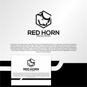 Diseño de Logo por diego costa para Red Horn Industries, LLC | Diseño: #33221572