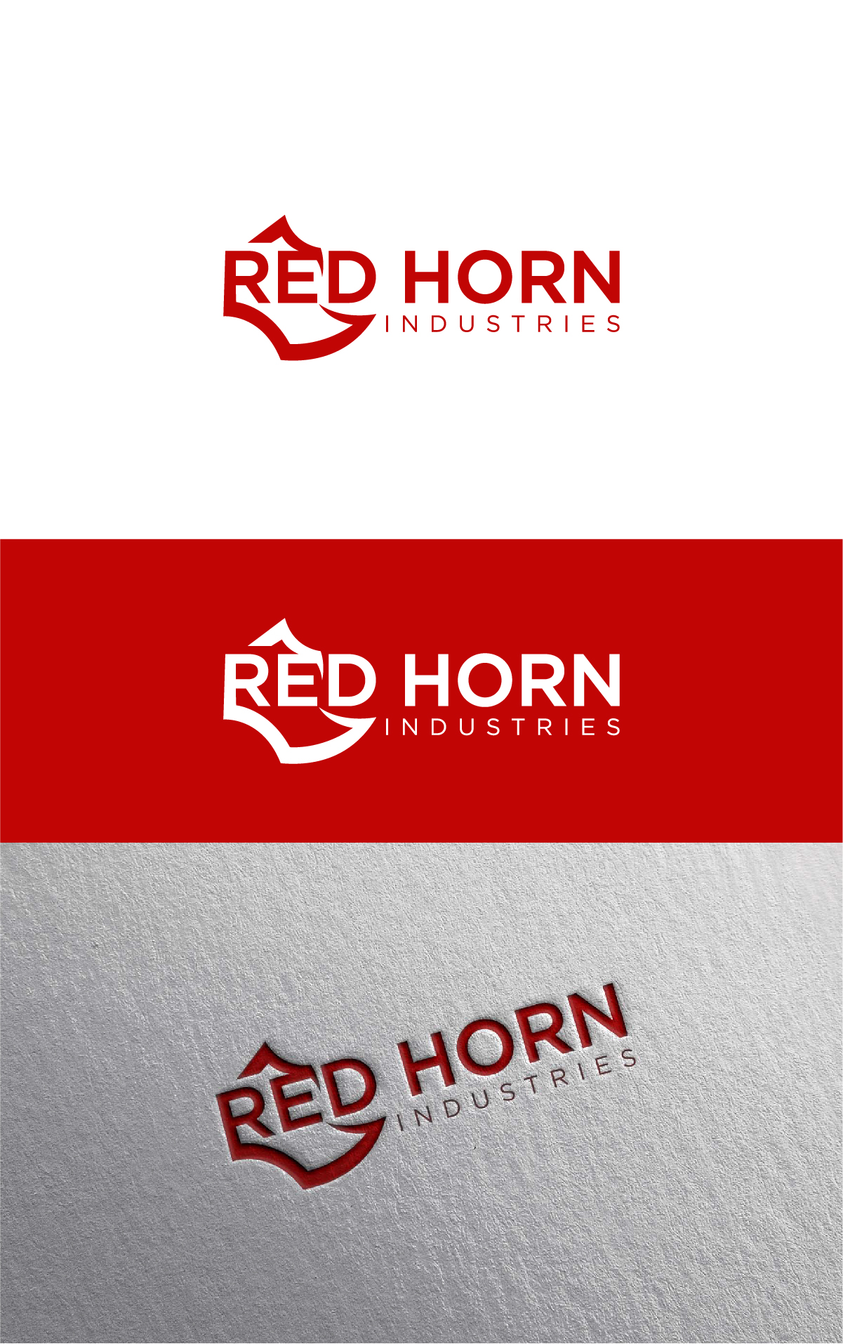 Diseño de Logo por Barish Design para Red Horn Industries, LLC | Diseño #33235046