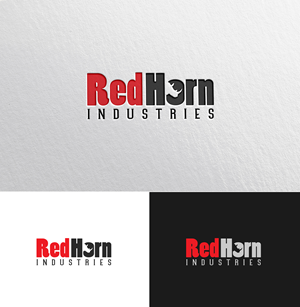 Logo Design by COLOURS BRANDING for Red Horn Industries, LLC | Design: #33225442