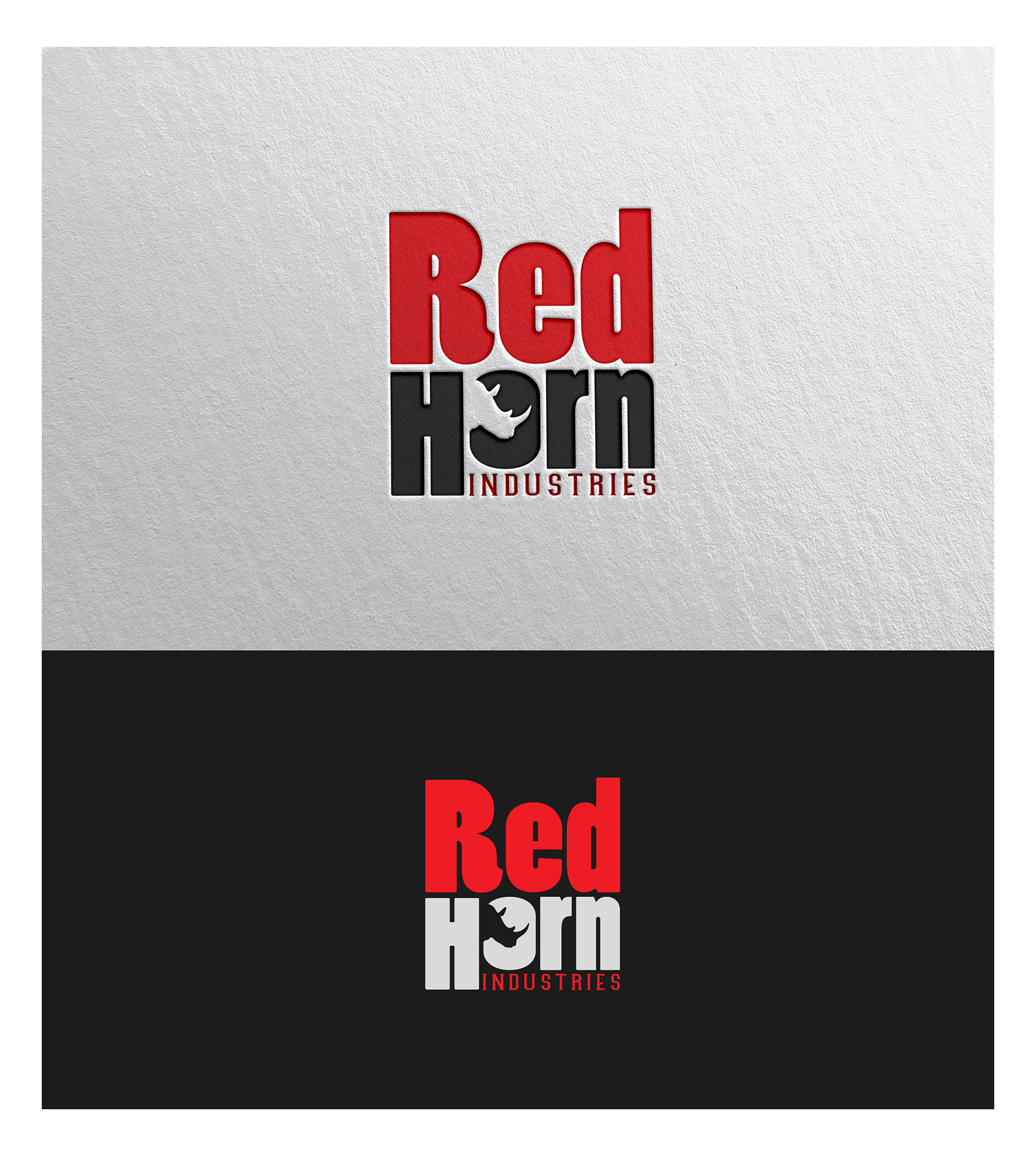 Logo Design by COLOURS BRANDING for Red Horn Industries, LLC | Design #33225662