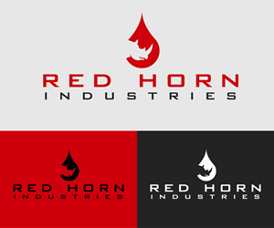 Logo Design by Fortune Howard Designs for Red Horn Industries, LLC | Design: #33234152