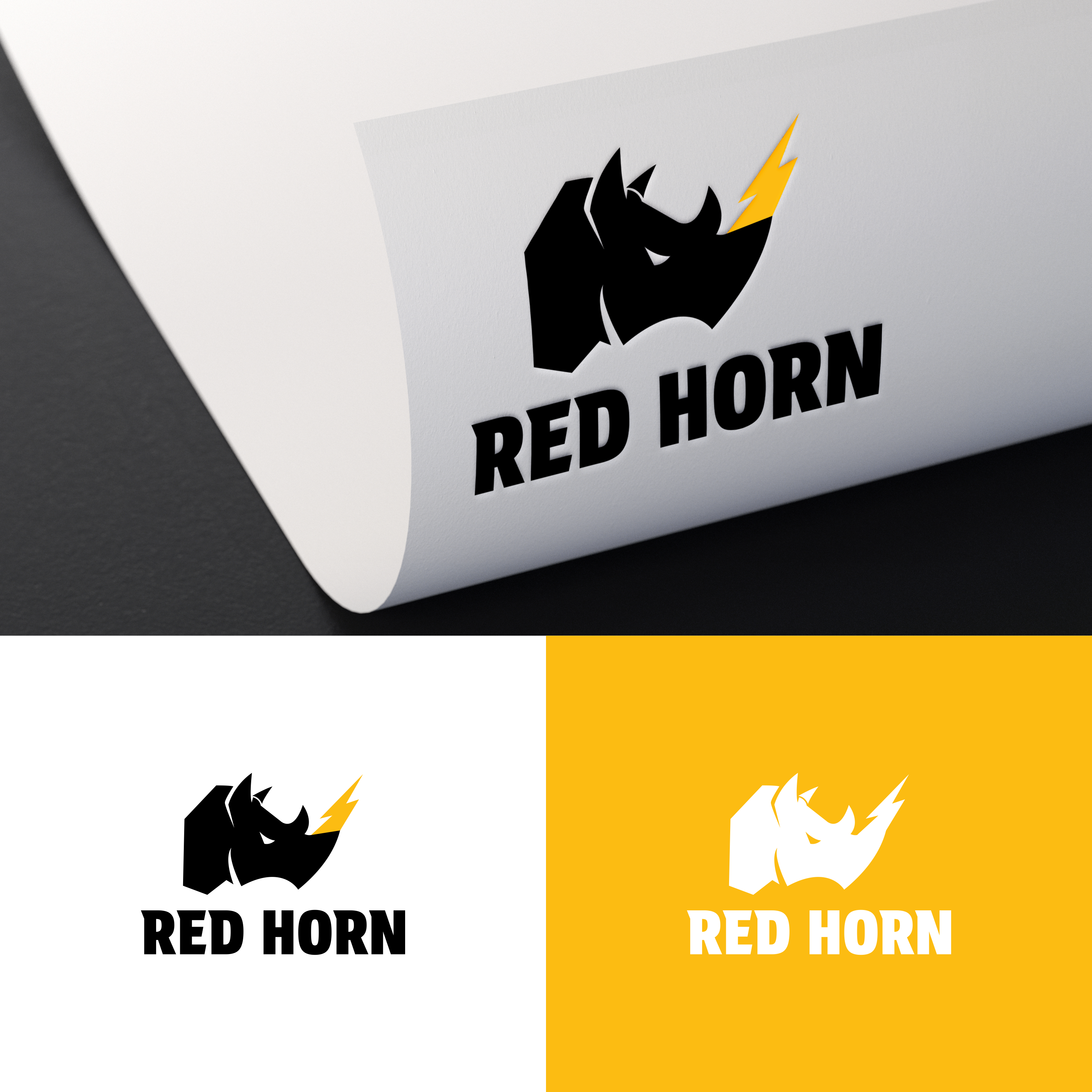 Logo Design by agewage for Red Horn Industries, LLC | Design #33220434