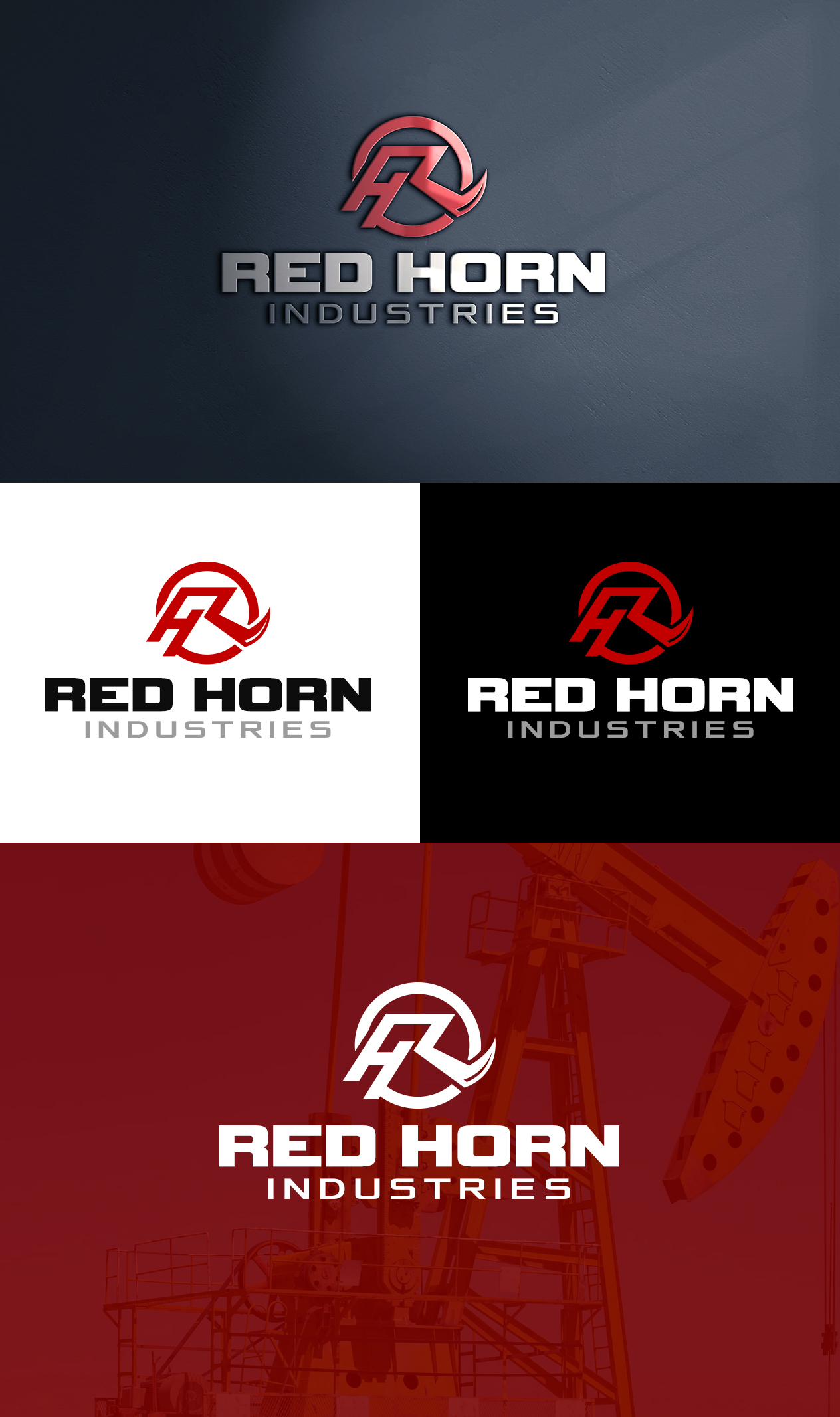 Logo-Design von BehindSymbols für Red Horn Industries, LLC | Design #33234657