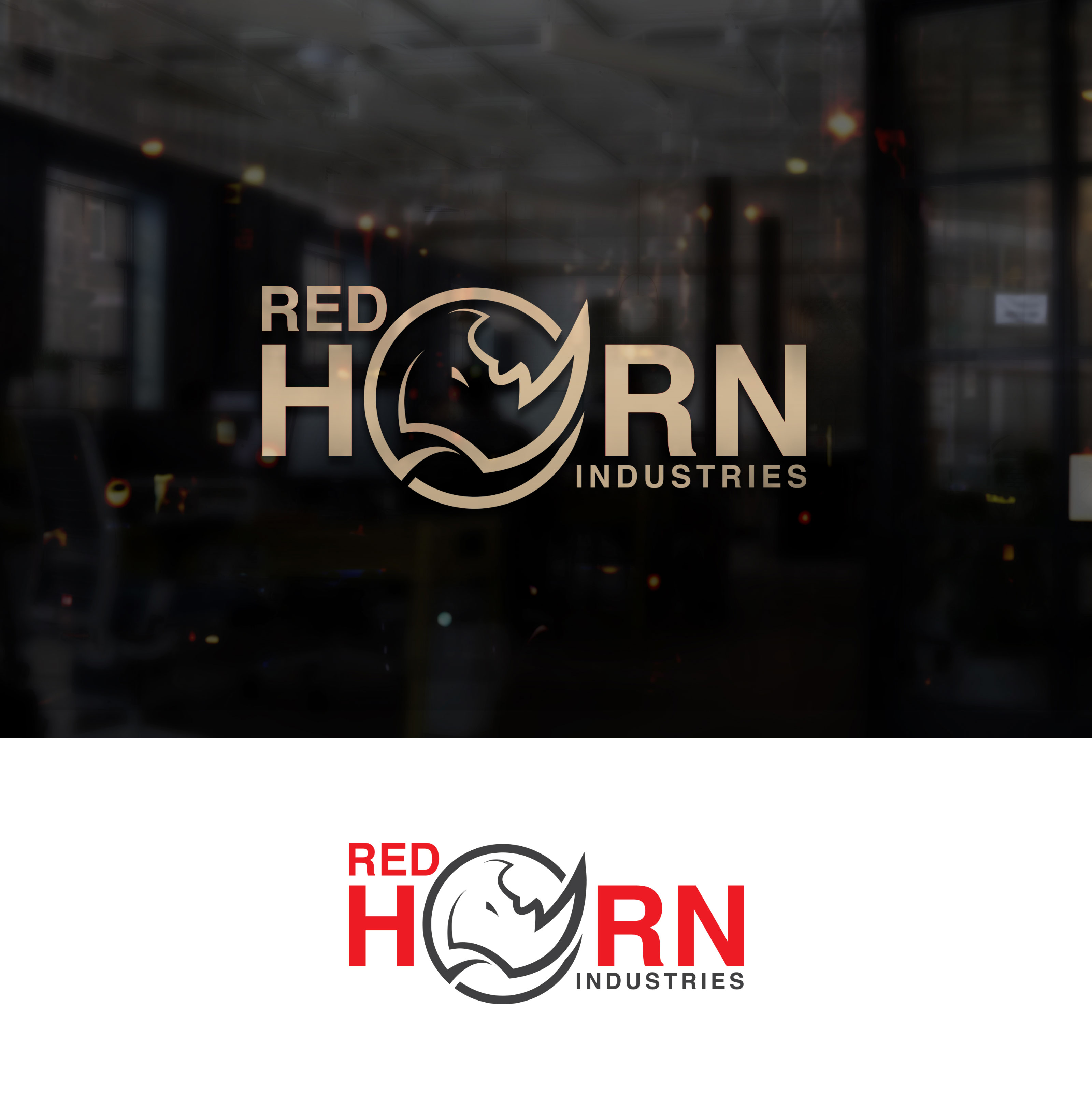 Logo Design by Impressive Sol for Red Horn Industries, LLC | Design #33217940