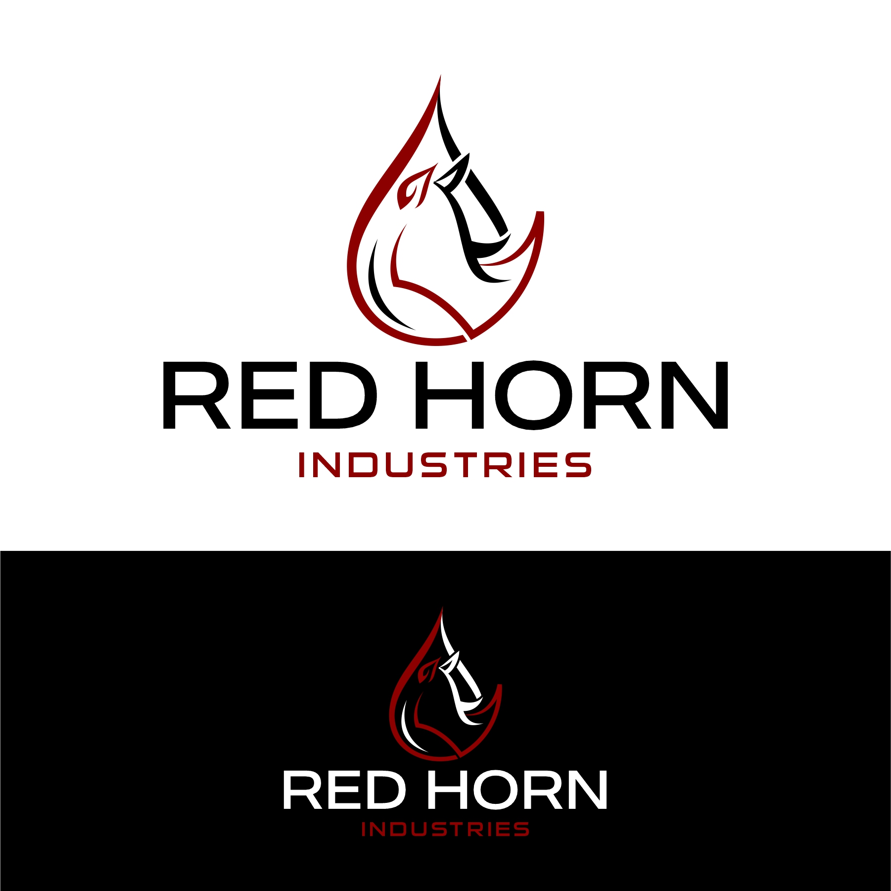 Logo Design by debdesign for Red Horn Industries, LLC | Design #33216978