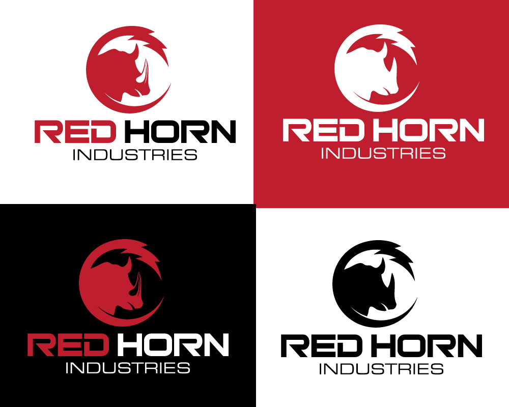 Logo Design by shalvin for Red Horn Industries, LLC | Design #33257676