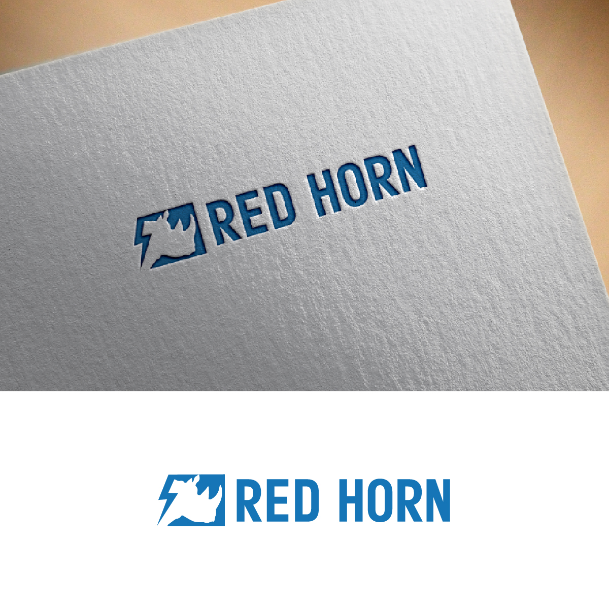 Diseño de Logo por fly  design para Red Horn Industries, LLC | Diseño #33218682