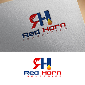 Diseño de Logo por fly  design para Red Horn Industries, LLC | Diseño: #33218683