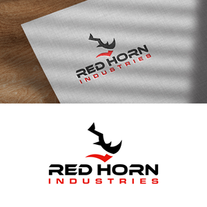 Diseño de Logo por fly  design para Red Horn Industries, LLC | Diseño: #33218689