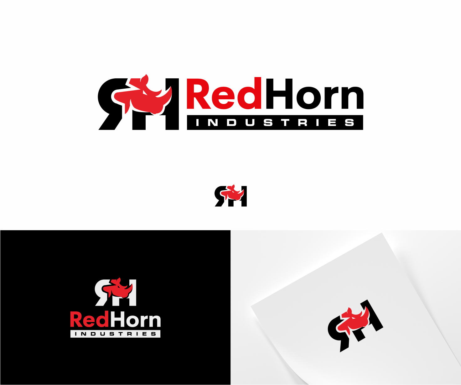 Logo Design by Sibyle for Red Horn Industries, LLC | Design #33216708