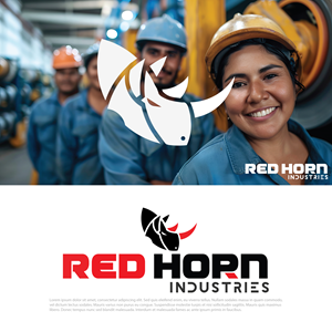 Logo Design by Dracuz for Red Horn Industries, LLC | Design: #33216440