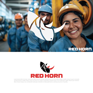 Logo Design by Dracuz for Red Horn Industries, LLC | Design: #33218169