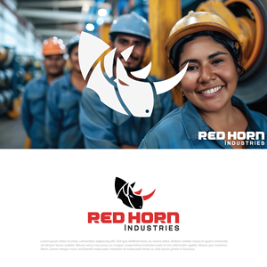 Logo Design by Dracuz for Red Horn Industries, LLC | Design: #33218183