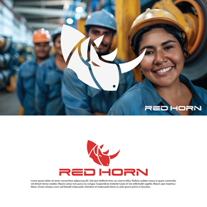 Logo Design by Dracuz for Red Horn Industries, LLC | Design: #33218211