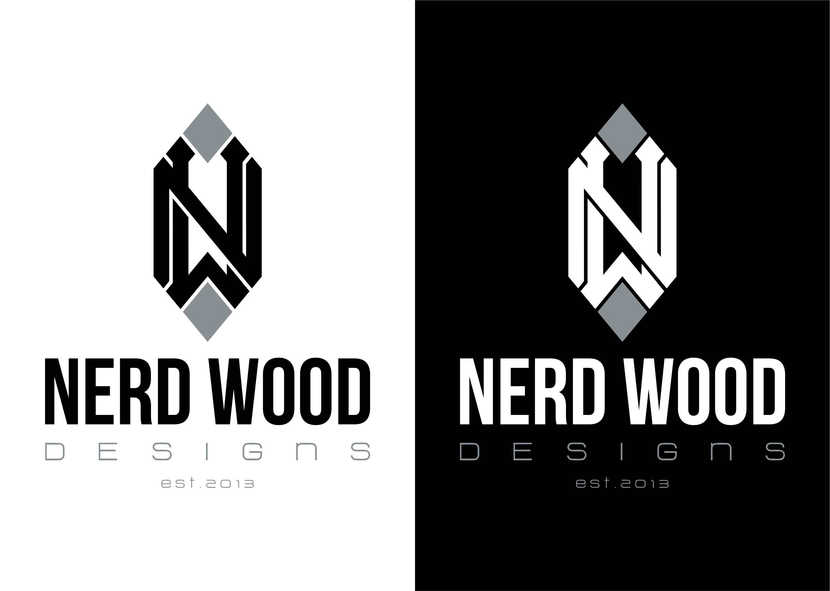 Logo Design by erikdesign for Nerd Wood Designs | Design #33258109