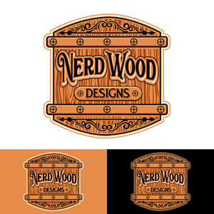 Logo-Design von Suvendu.S für Nerd Wood Designs | Design: #33248765