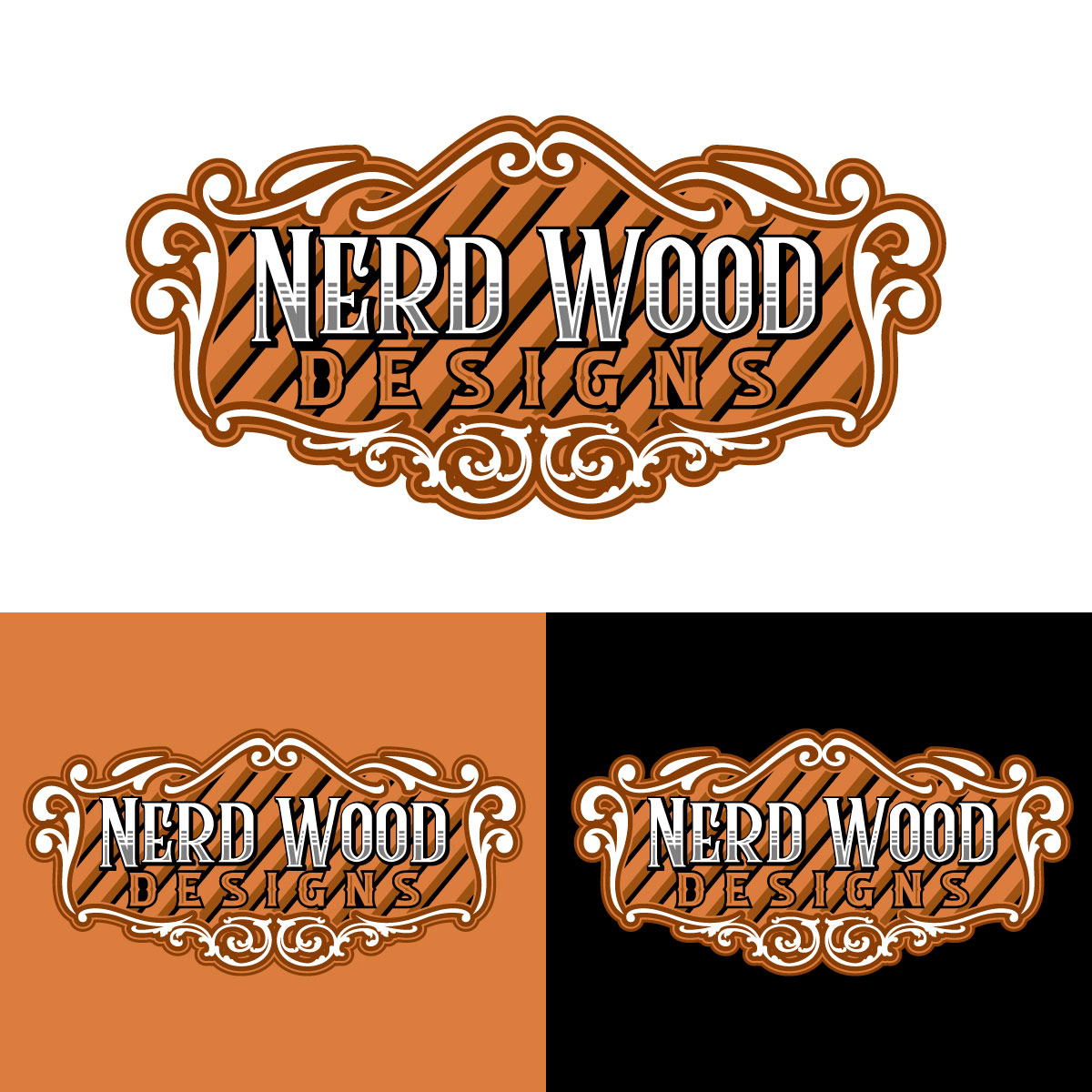 Logo Design by Suvendu.S for Nerd Wood Designs | Design #33248830
