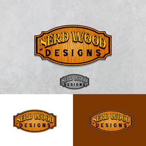 Logo-Design von Suvendu.S für Nerd Wood Designs | Design: #33249144