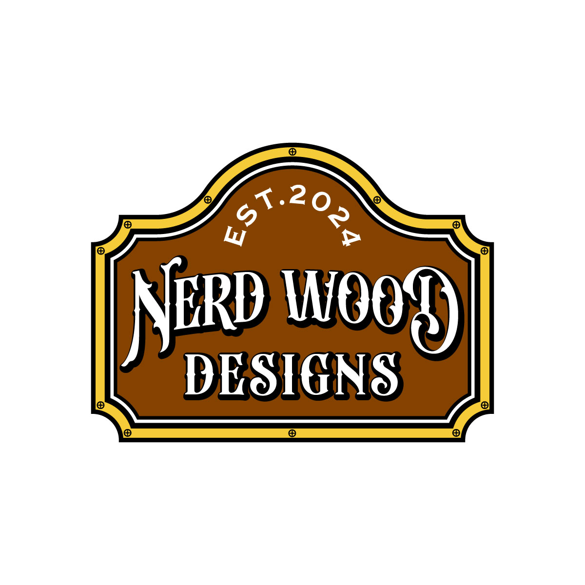 Logo Design by Suvendu.S for Nerd Wood Designs | Design #33249531