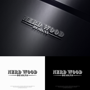 Logo-Design von Kenshin777 für Nerd Wood Designs | Design: #33221063