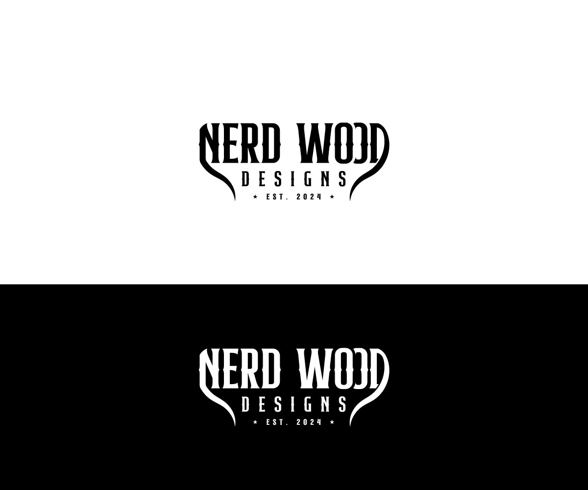 Logo Design by BE STRONG for Nerd Wood Designs | Design #33223809