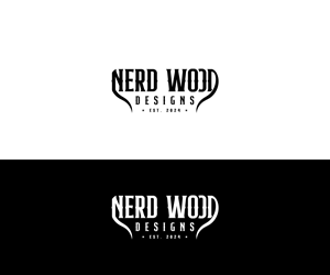 Logo Design by BE STRONG for Nerd Wood Designs | Design: #33223809