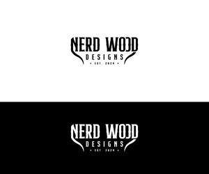Logo Design by BE STRONG for Nerd Wood Designs | Design: #33228037