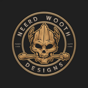 Logo-Design von CQD für Nerd Wood Designs | Design: #33219587