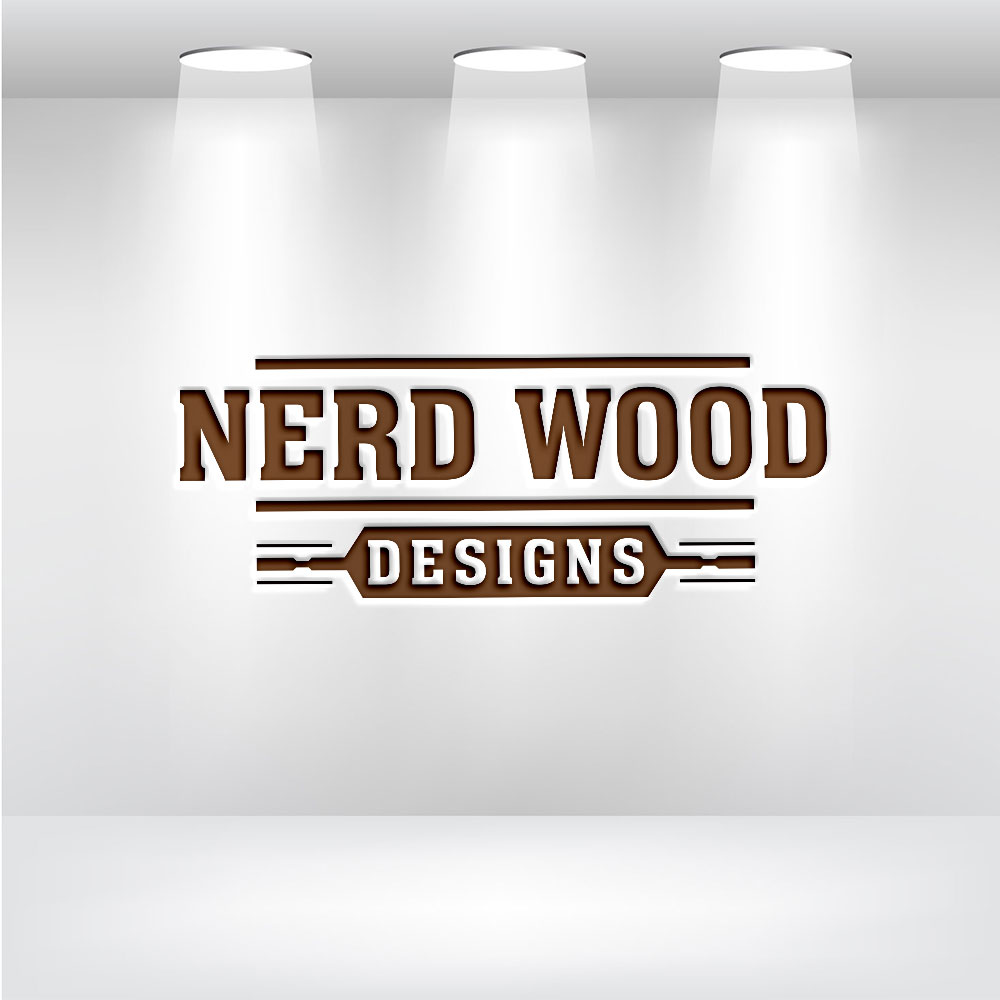 Logo-Design von Ahnaf Labib für Nerd Wood Designs | Design #33215412