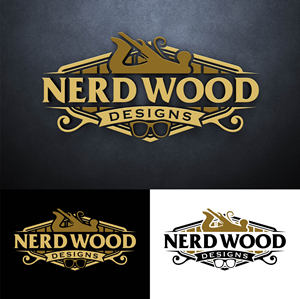 Logo-Design von John Mark Arts für Nerd Wood Designs | Design: #33216737