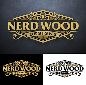 Logo-Design von John Mark Arts für Nerd Wood Designs | Design: #33228996