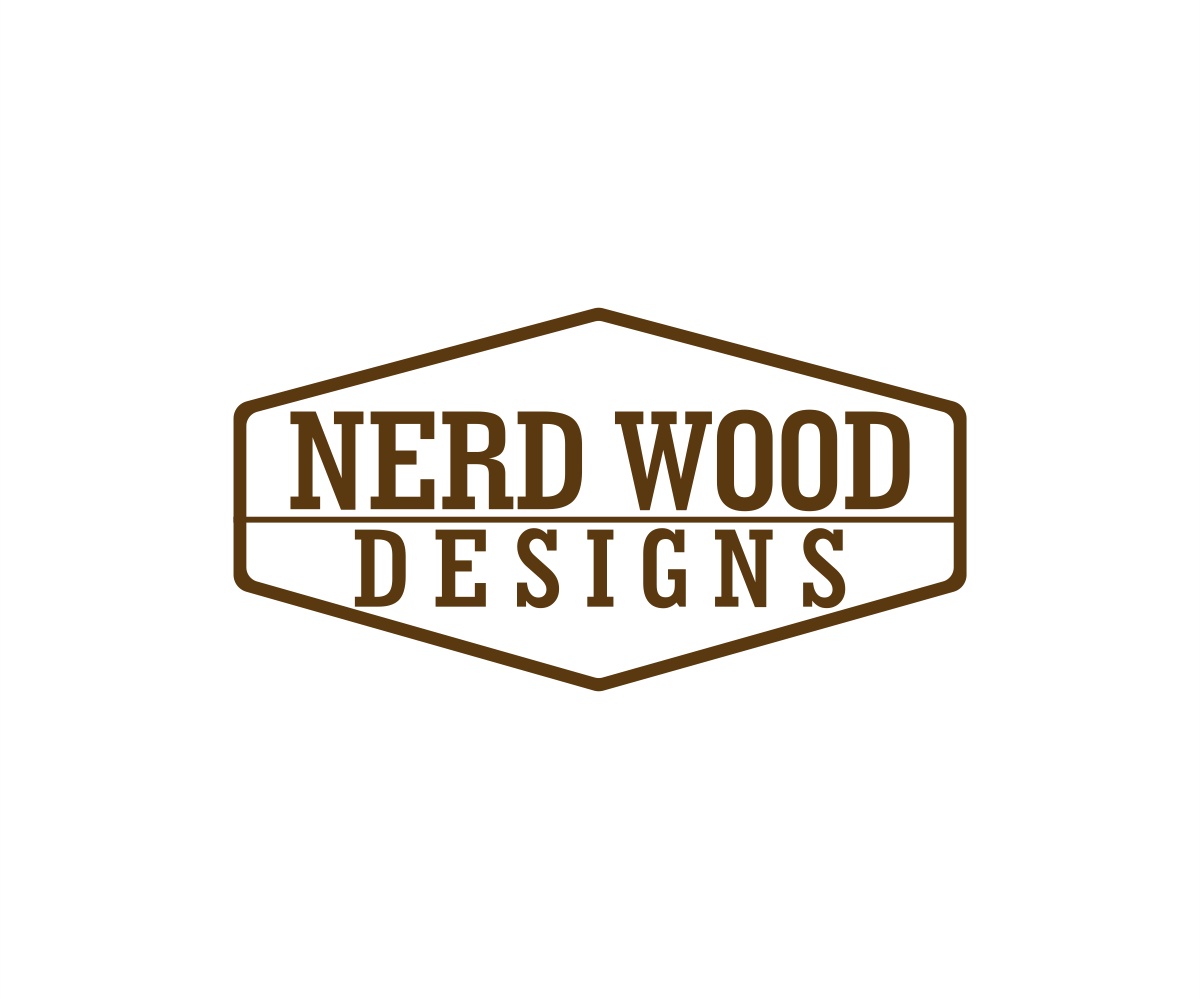 Logo Design by kalongg langgeng jaya for Nerd Wood Designs | Design #33222542