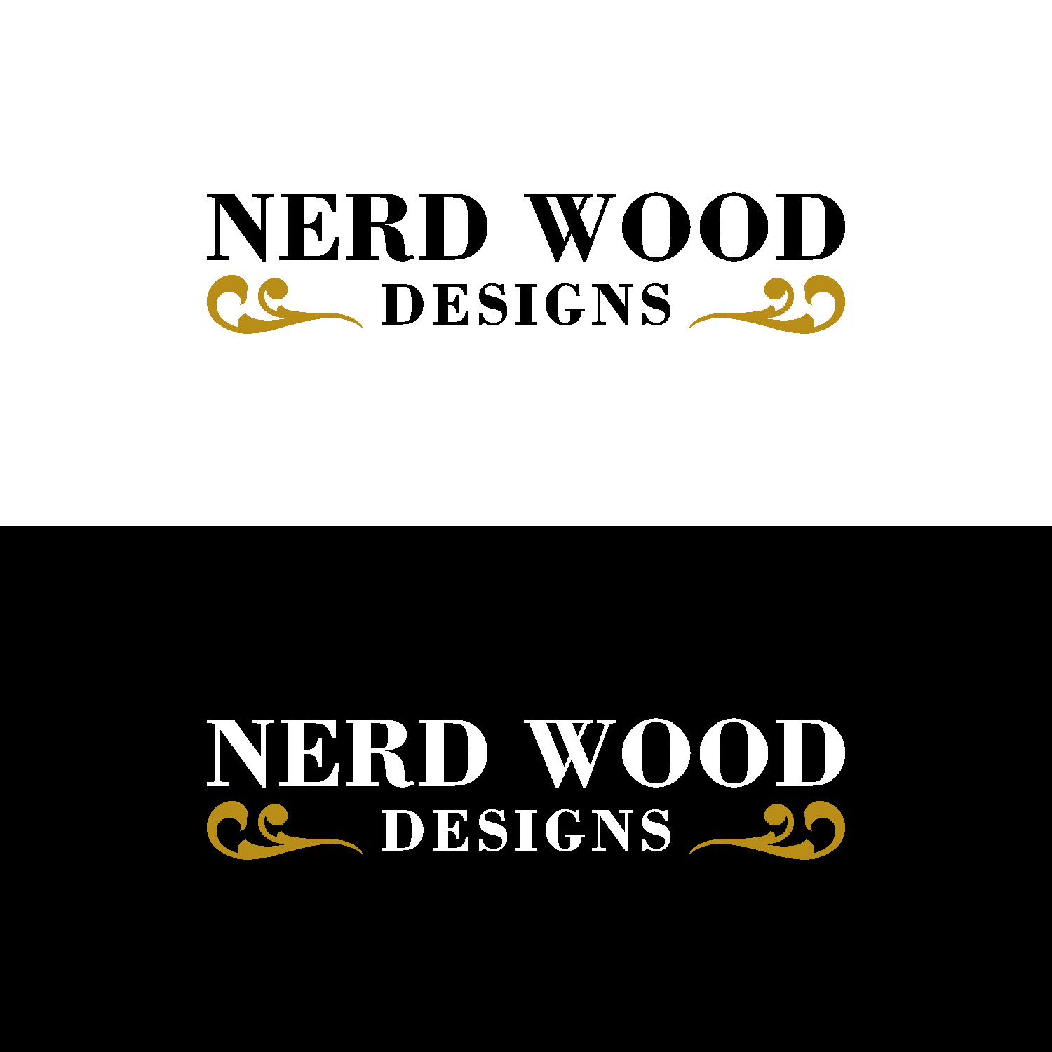 Logo Design by anak hits for Nerd Wood Designs | Design #33218414