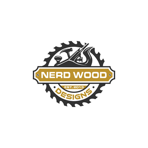 Logo-Design von Pilot_DesignR™ für Nerd Wood Designs | Design: #33220727
