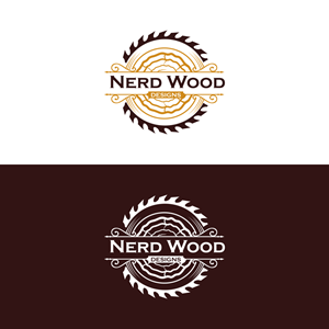 Logo-Design von pi2lungan für Nerd Wood Designs | Design: #33258924