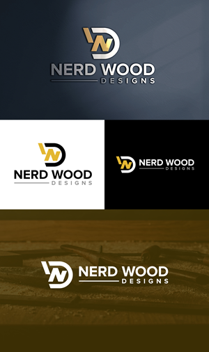 Logo-Design von BehindSymbols für Nerd Wood Designs | Design: #33233994