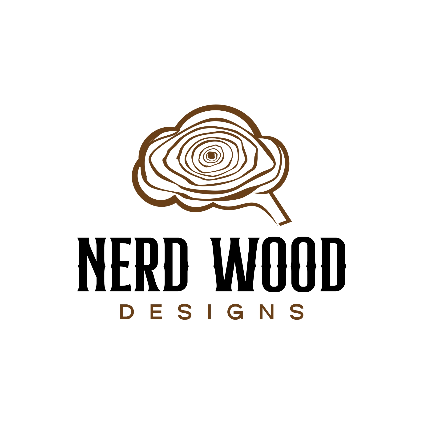 Logo Design by debdesign for Nerd Wood Designs | Design #33218670