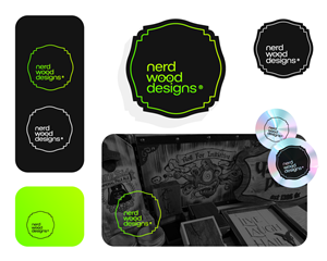 Logo Design by JTdsign for Nerd Wood Designs | Design: #33217365