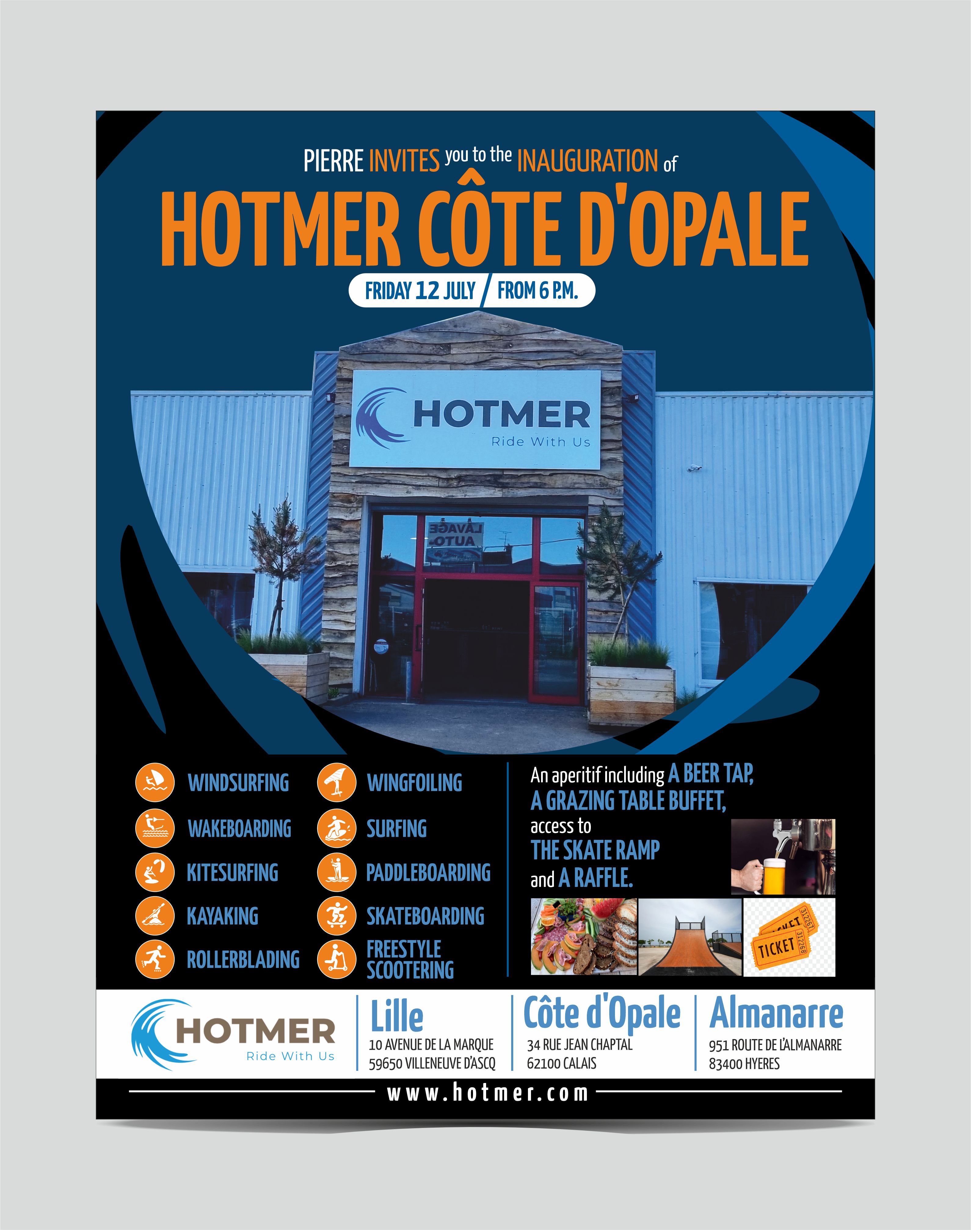 Poster Design by Fine Graphics House for Hotmer | Design #33229255