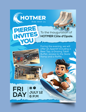 Design de Poster par Graphic Guy pour Hotmer | Design #33223864